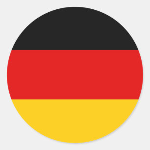 Sticker Rond Allemagne