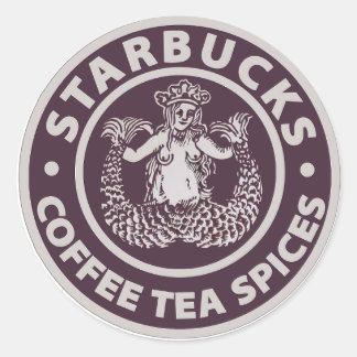 Sticker Rond Aller à 1971 sur un Starbies Run