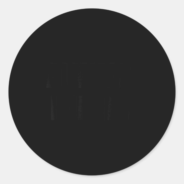 Sticker Rond Always Hungry - Pular Funny Quote  (Devant)