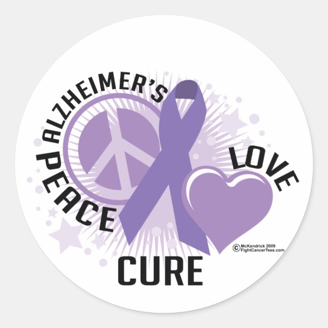 Sticker Rond Alzheimers PLC (Devant)