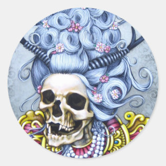 Sticker Rond Amanda Lynn