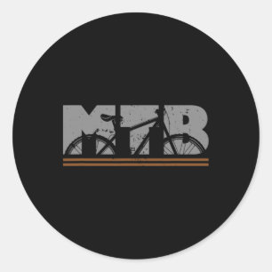 Sticker Rond Amant de cyclisme Shorts Mtb et gants VTT de desce