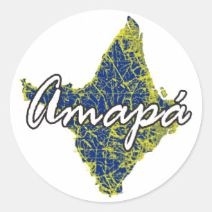 Sticker Rond Amapa