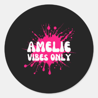 Sticker Rond Ambiance Amélie uniquement