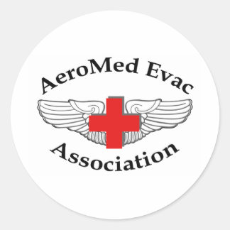 Sticker Rond AMEA Logo de la version ombre