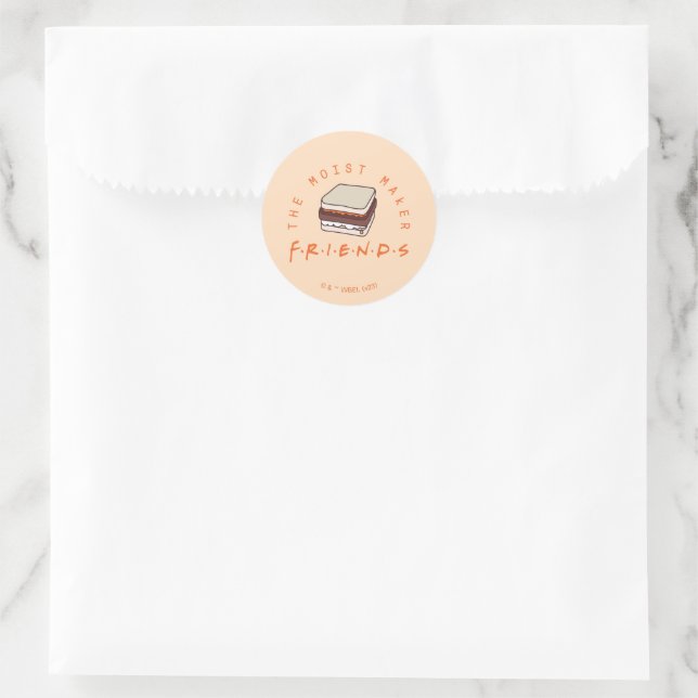 Sticker Rond AMIS™ | Le Créateur Humide (Sac)