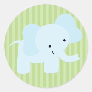 Sticker Rond Amis Safari