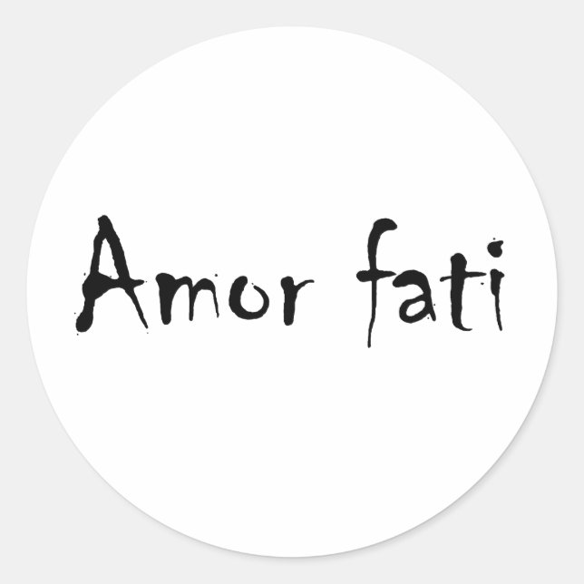 Sticker Rond Amor (Devant)