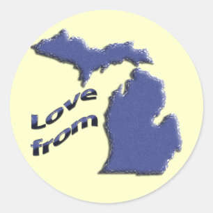 Sticker Rond Amour de MI