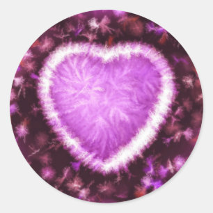 Sticker Rond Amour éternel