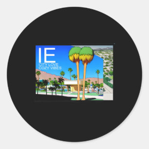 Sticker Rond Amour Intérieur Empire Pour Cosy-City