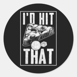 Sticker Rond Amoureux de piscine pour femmes et hommes Billard