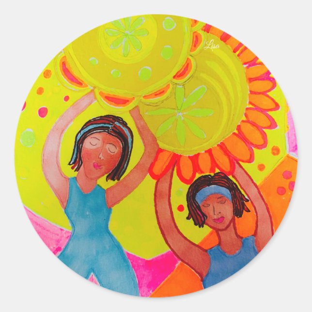 Sticker Rond Amplifier (Devant)