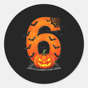 Sticker Rond Amusant Six Sept 6 7 Conception de Meme pour coupl