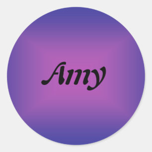 Sticker Rond Amy