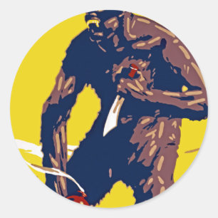Sticker Rond Anarchie