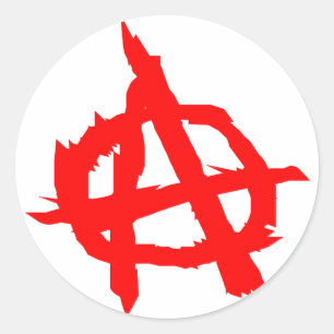 Sticker Rond Anarchie