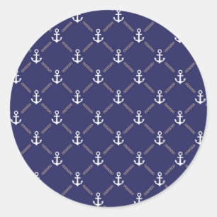 Sticker Rond Anchor
