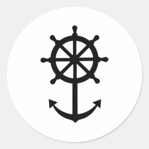 Sticker Rond Ancrage du volant