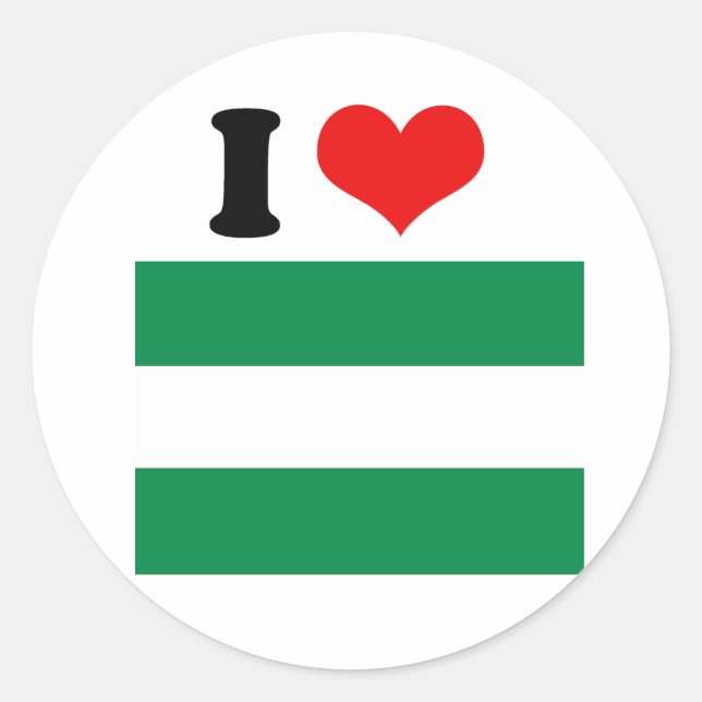 Sticker Rond Andalousie (Devant)