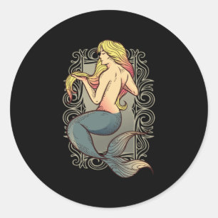 STICKER ROND ANDERSEN PETITE MERMAID NOUVEAU