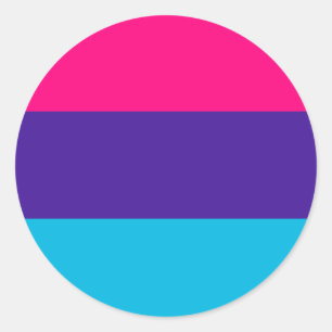 Sticker Rond Androgyne