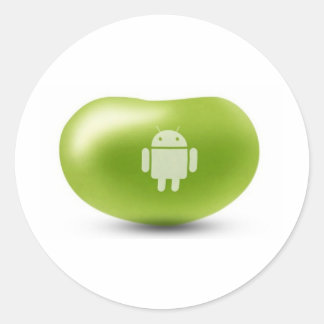 Sticker Rond Android Jelly Bean