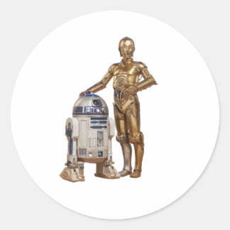 Sticker Rond Androide