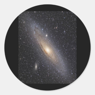 Sticker Rond Andromeda Galaxy