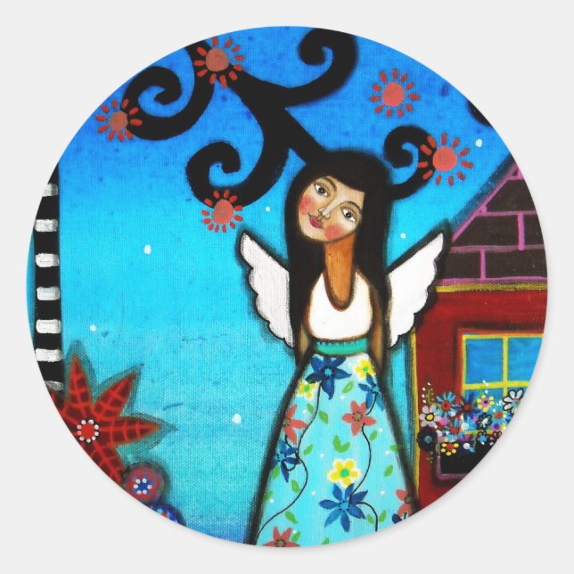 STICKER ROND ANGE SPÉCIAL (Devant)