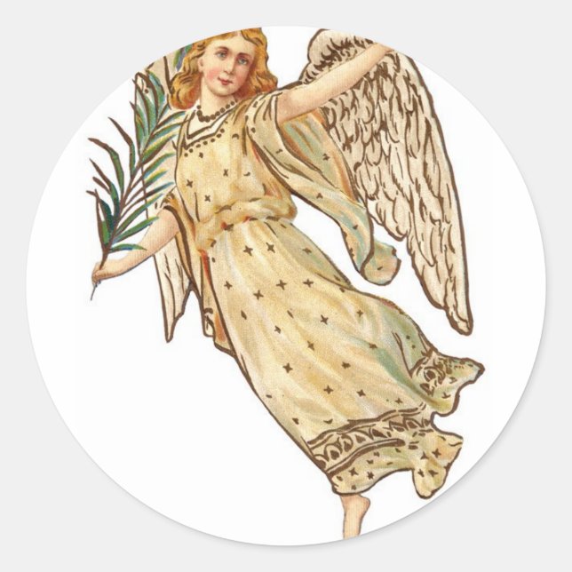 Sticker Rond Angel (Devant)