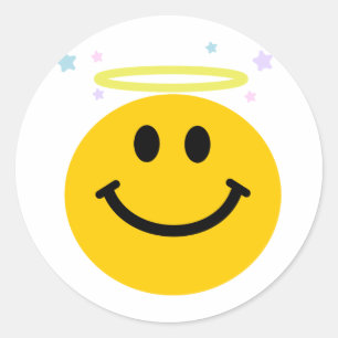 Sticker Rond Angel