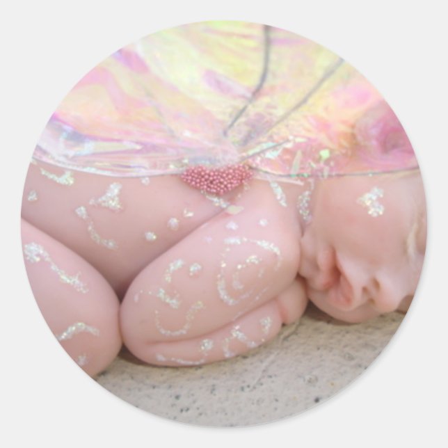 Sticker Rond angel-baby- (Devant)
