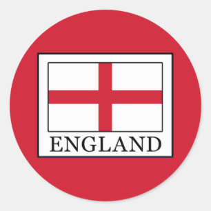 Sticker Rond Angleterre