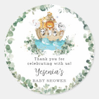 Animaux mignons Arche de Noah Verdure Anniversaire