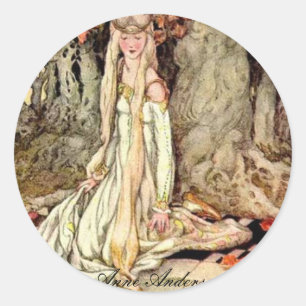 Sticker Rond Anne Anderson Series* The Frog Prince