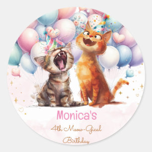 Sticker Rond Anniversaire de enfant médullaire