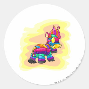 Sticker Rond Anniversaire Moehog