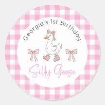 Anniversaire Silly Goose Rose