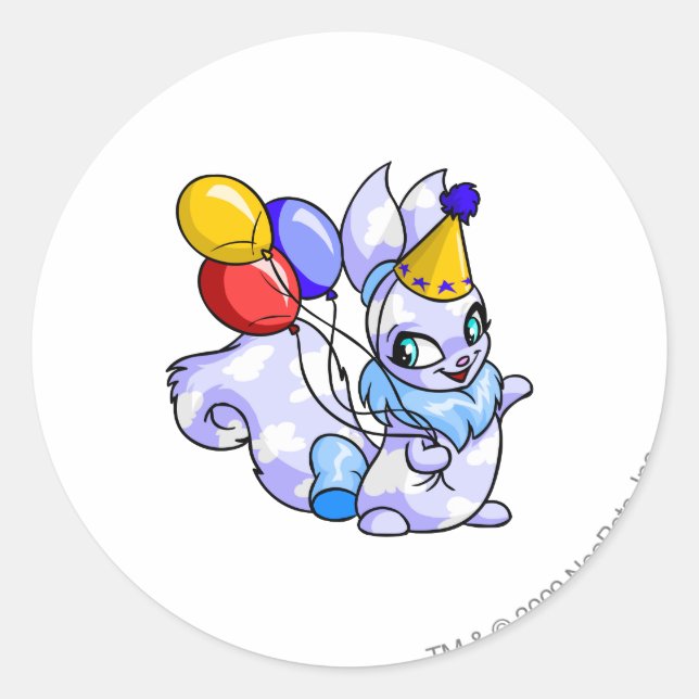 Sticker Rond Anniversaire Usul (Devant)