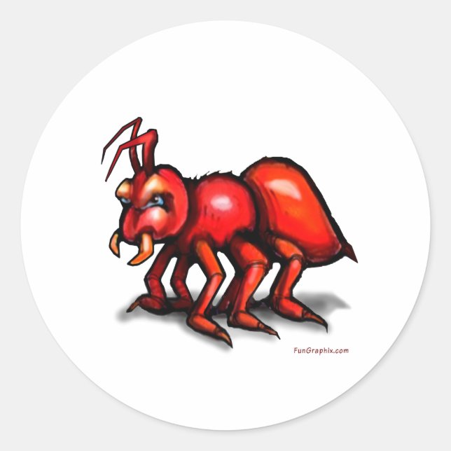 Sticker Rond Ant (Devant)