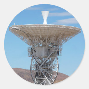 Sticker Rond Antenne Apollo Deep Space Disc