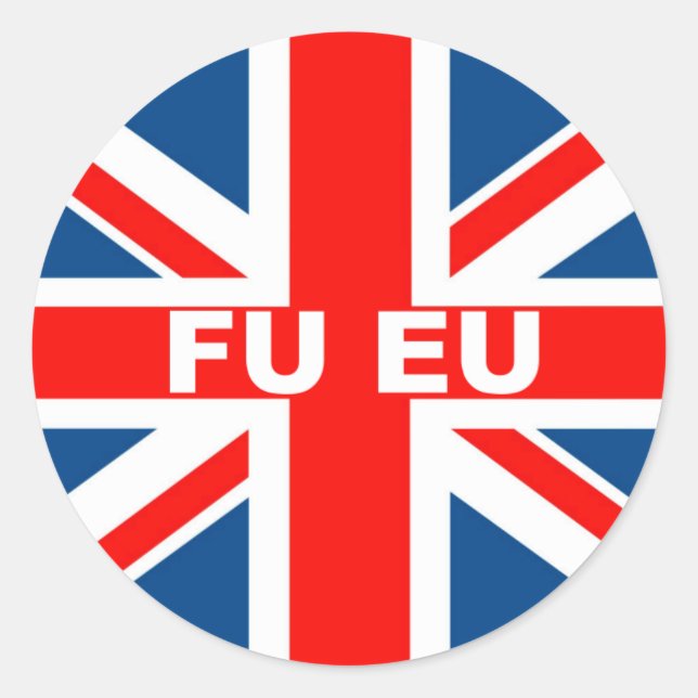 Sticker Rond Anti Euro (Devant)