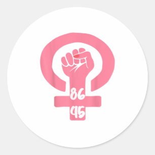 Sticker Rond Anti Trump 8645