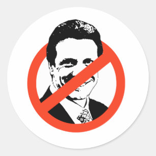 STICKER ROND ANTICUOMO -