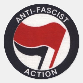 Sticker Rond antifaflags glasgow celtique