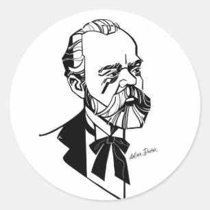 Sticker Rond Antonín Dvořák