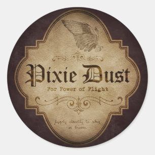 Sticker Rond Apothécaire Pixie Dust