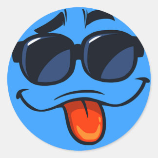 Sticker Rond Apportez des vibrations cool à votre vie avec ce f