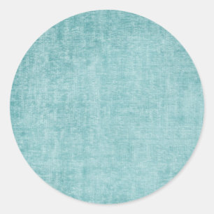 Sticker Rond Aqua Chenille